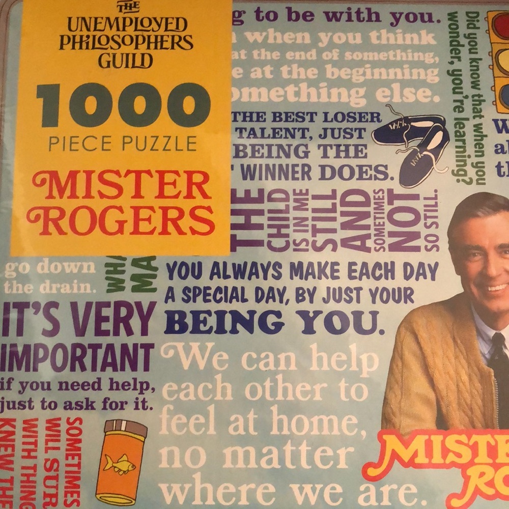 New Sealed MISTER ROGERS 1000 Piece Puzzle - Picture 4 of 7